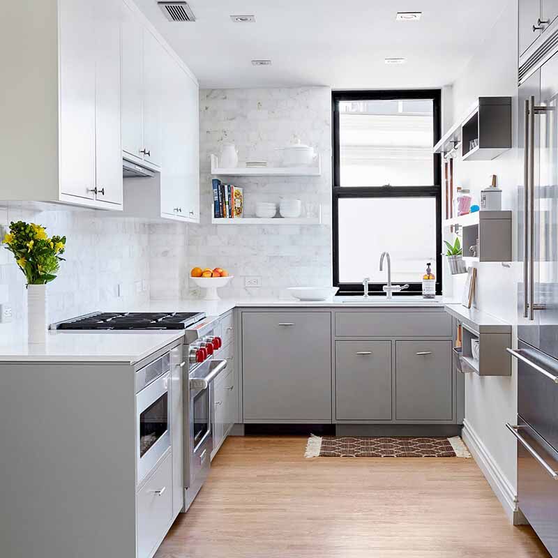 Light-filled renovated kitchen