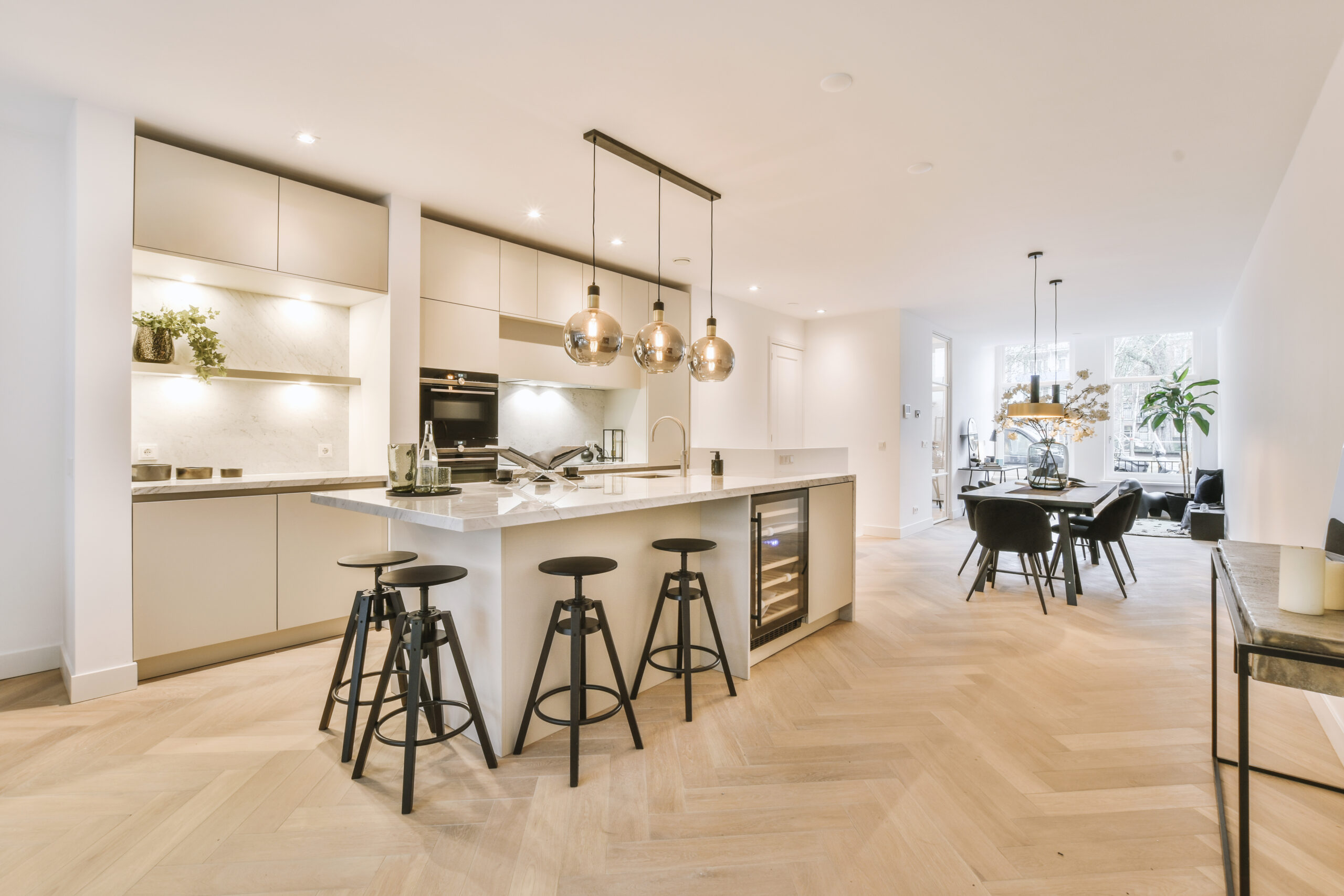 Open-plan kitchen and dining inspiration